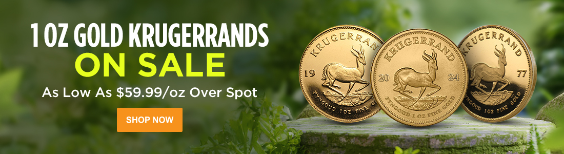 1 oz Gold Krugerrands on Sale